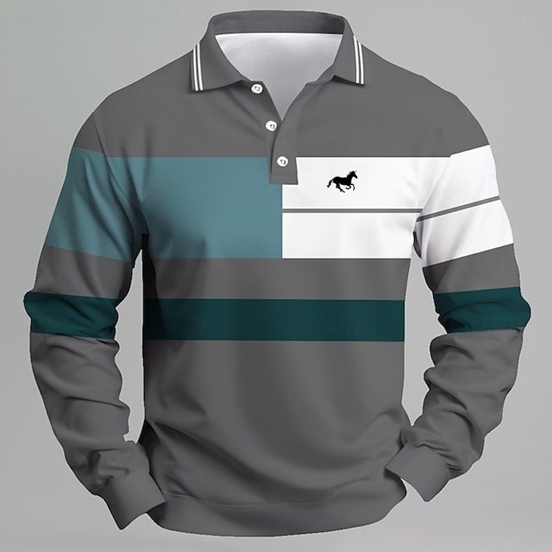Polo da uomo con logo unicorno - Golf Equipment Rental recensione e prezzo
